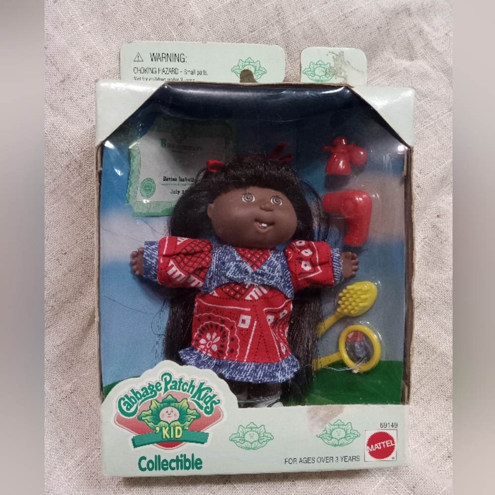 Vintage Cabbage Patch Kids/ Davina Isabelle Doll July 15 1995 Collectible 69149
